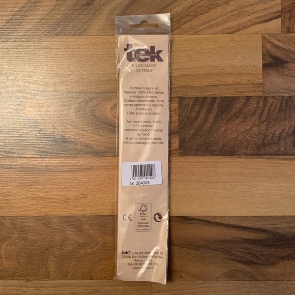 New TEK Comb with Handle + Wide Teeth - Picture 3 of 4